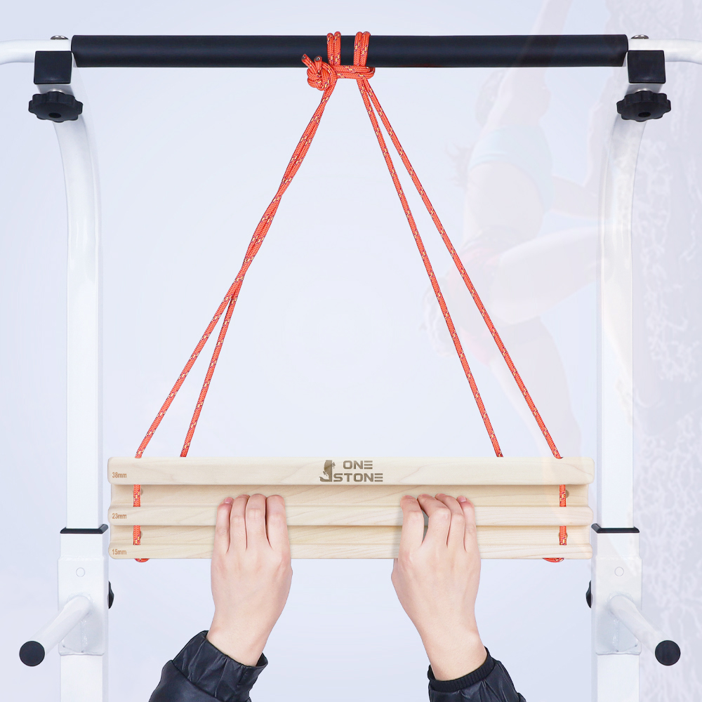 Sports Equipment Club - ポータブルハングボード、クライミングフィンガーボード、ロッククライミングハングボード、寮でのフィットネス、ポータブルワークアウト、ホームワークアウト機器