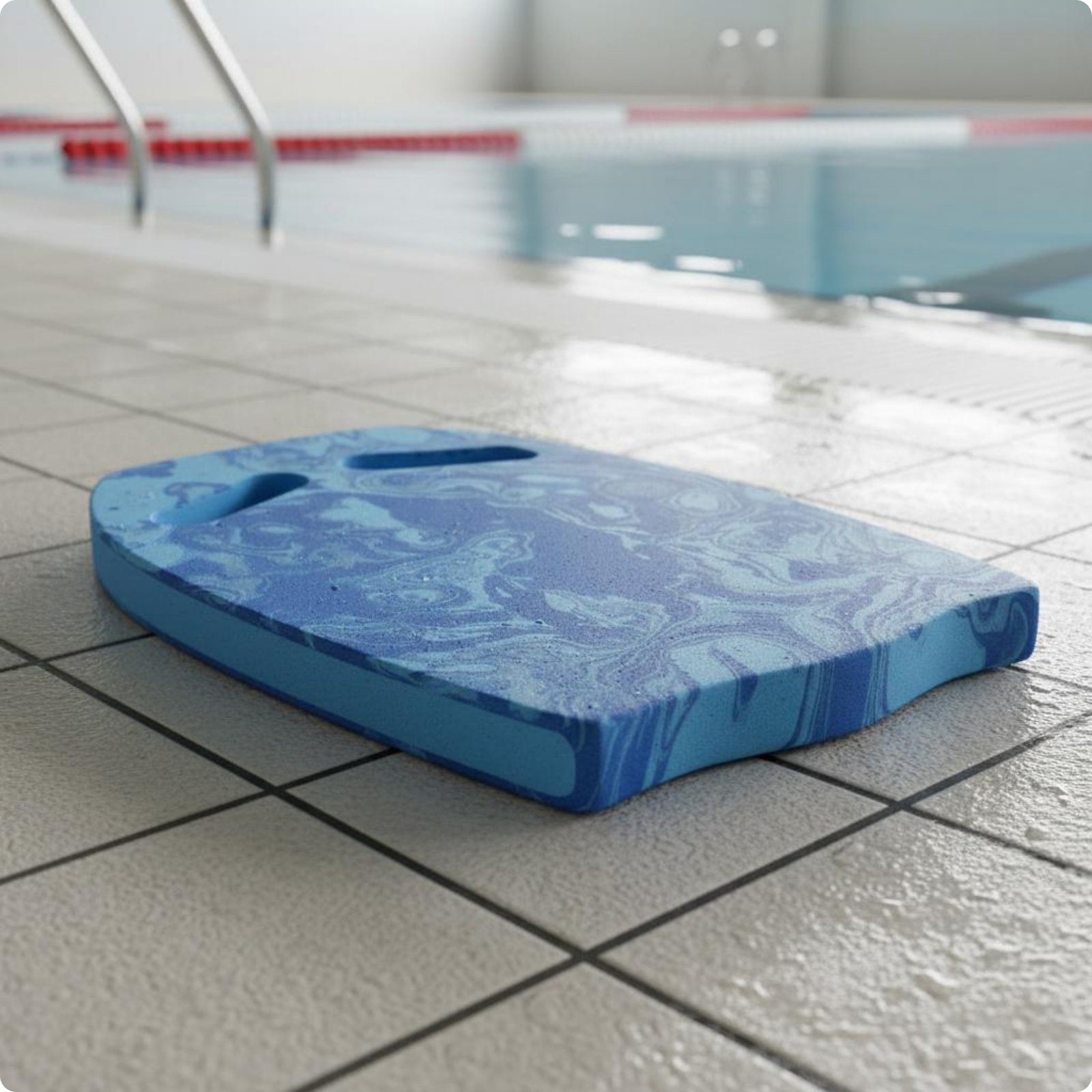Swimming Kickboard - スイムキックボード 厚手のスイミングキックボード 初心者向けスイミングフロテーションボード 初心者、大人向け スカイ