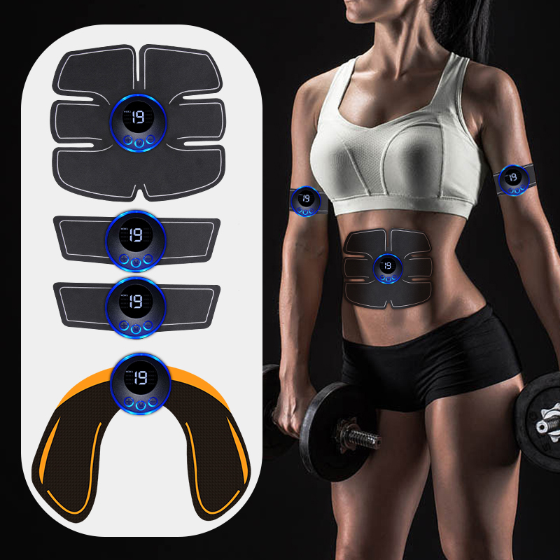 電気筋肉刺激マッサージ器,腹部,臀部,腕,脚,首,ヒップトレ - Sports Equipment Club のレビューと価格