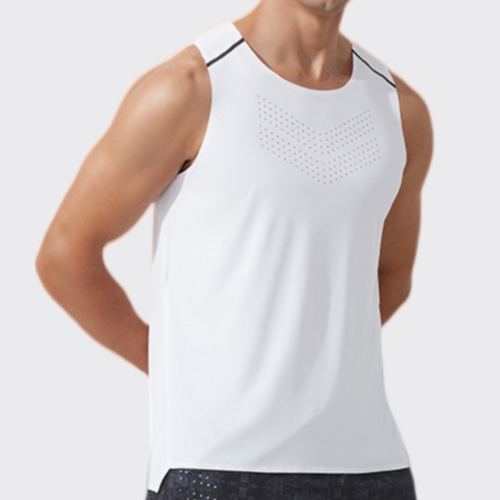 男性ジムベスト速乾性ランニングワークアウトノースリーブシャツ - Sports Equipment Gym のレビューと価格