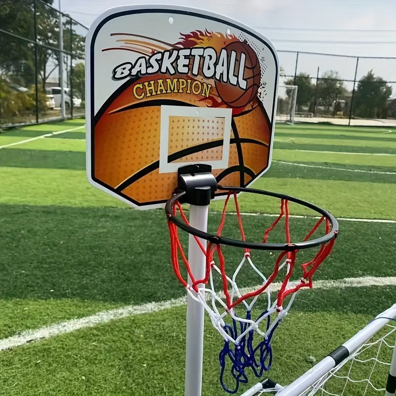 大型2-in-1ポータブルプラスチック製サッカー＆バスケット - Sports Equipment 3 Year Old のレビューと価格