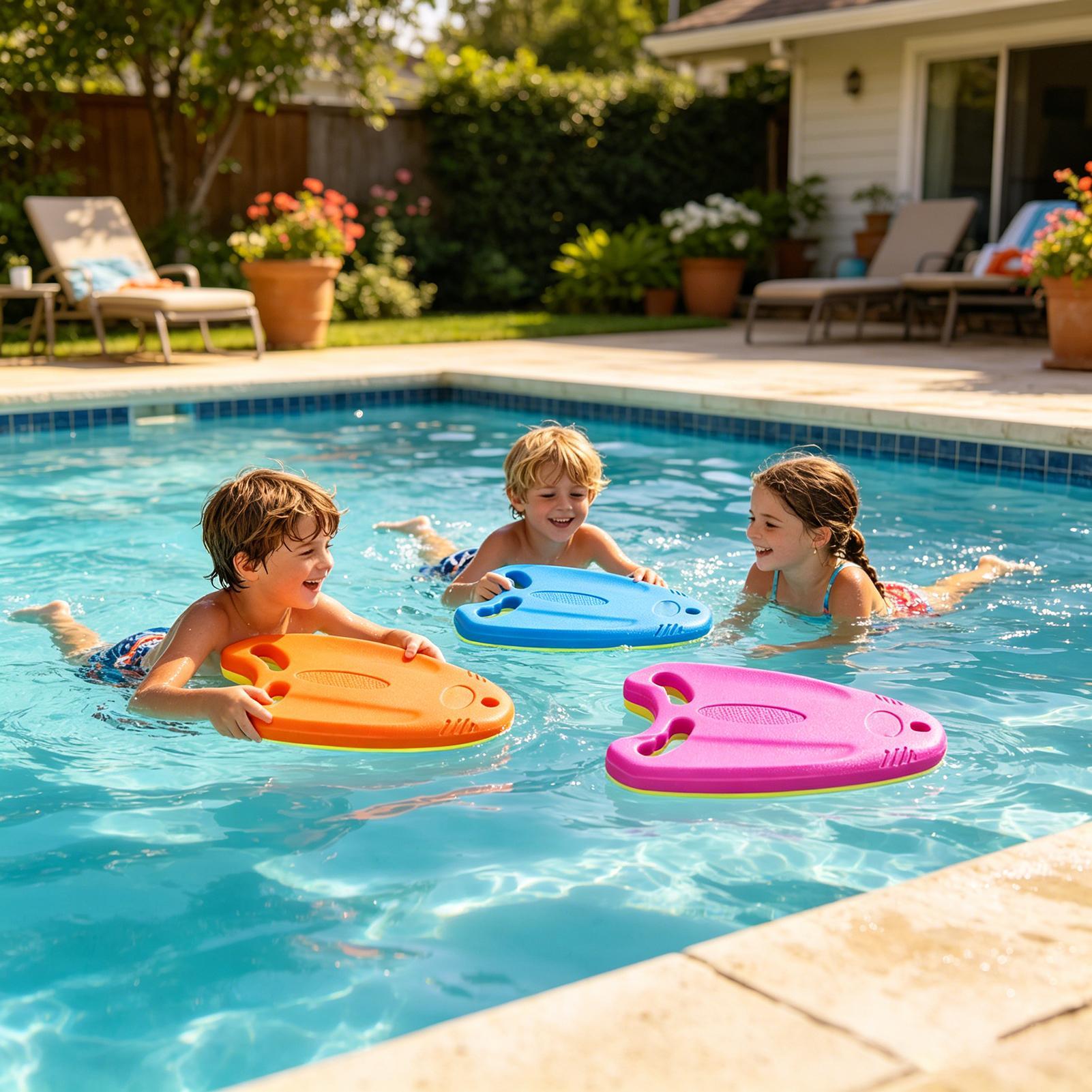 子供用キックボード 水泳トレーニング用 滑り止めフローティン - Swimming Kickboard のレビューと価格