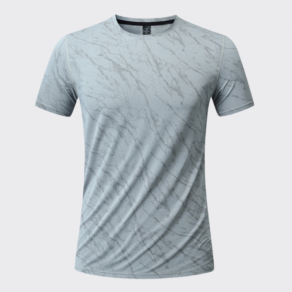夏のメンズ速乾フィットネス Tシャツ半袖男性ジムフィットネス - Sports Equipment Gym のレビューと価格