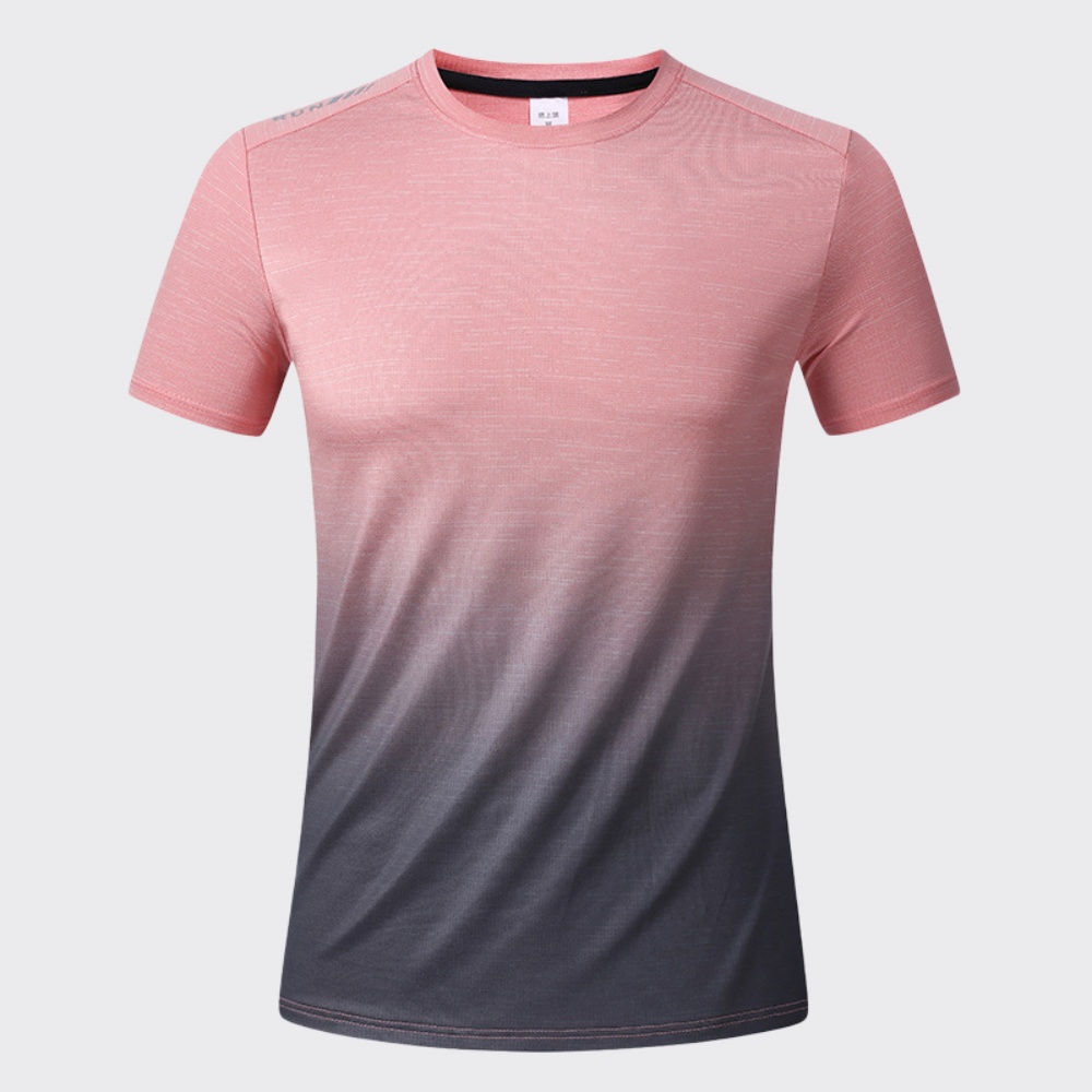 メンズフィットネスランニング Tシャツジムスポーツグラデーシ - Sports Equipment Gym のレビューと価格